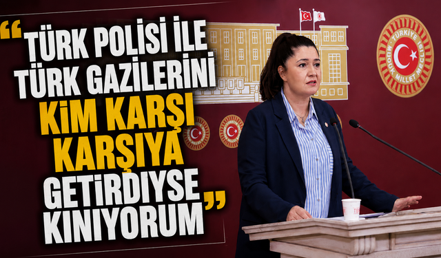 "Türk polisi ile Türk gazilerini kim karşı karşıya getirdiyse kınıyorum"