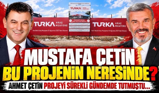Mustafa Çetin bu projenin neresinde?