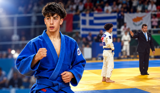 Milli Sporcu Hamza Ayan Fransa’da altın madalya kazandı