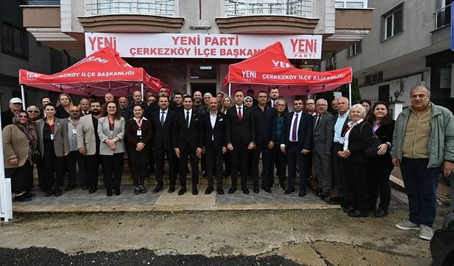 YENİ Parti Çerkezköy İlçe Başkanlığı 1. Olağan Kongresi gerçekleştirildi