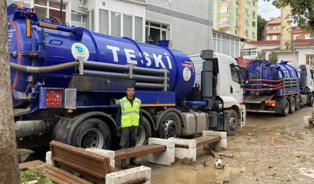 İstanbul’a Tekirdağ’dan afet desteği