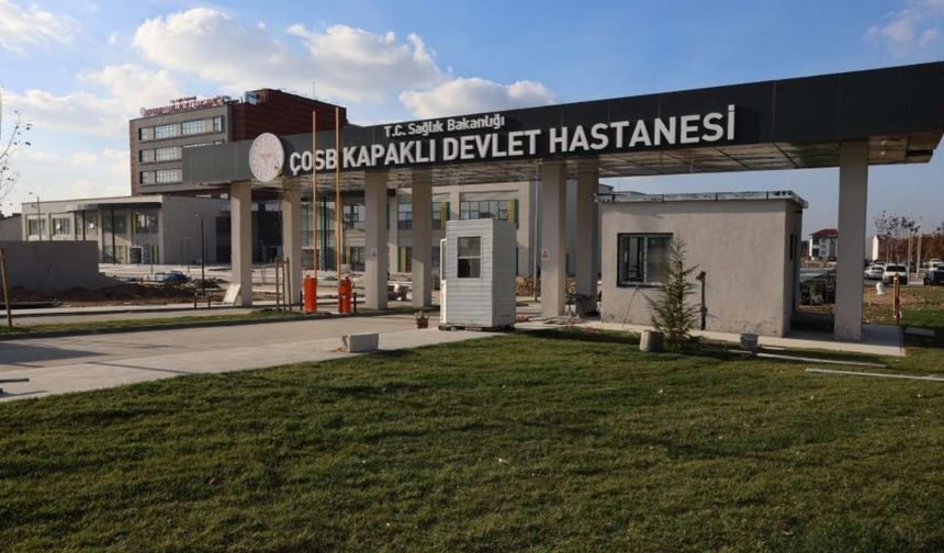 31 Aralık 2024’e kadar hastanenin inşaat çalışması tamamlanacak