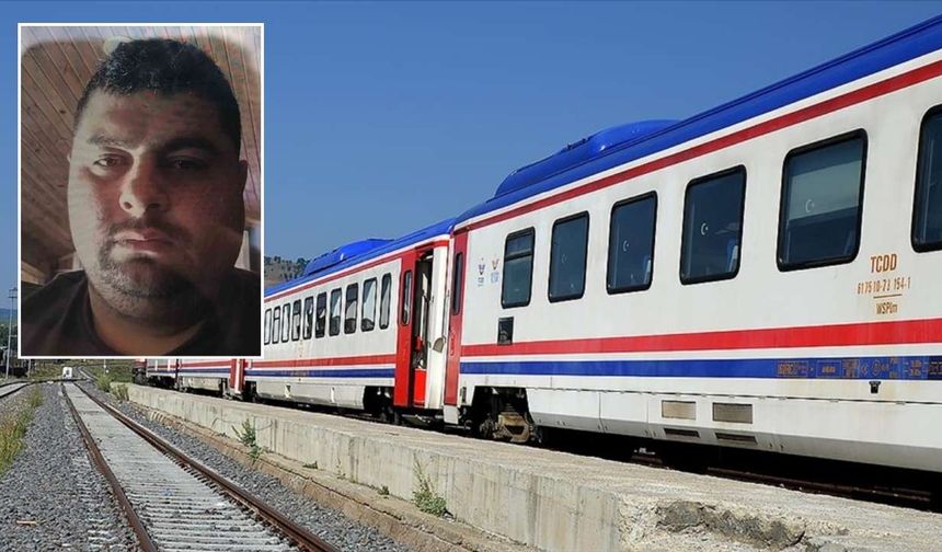 Tren yaya halindeki vatandaşa çarptı: 1 ölü