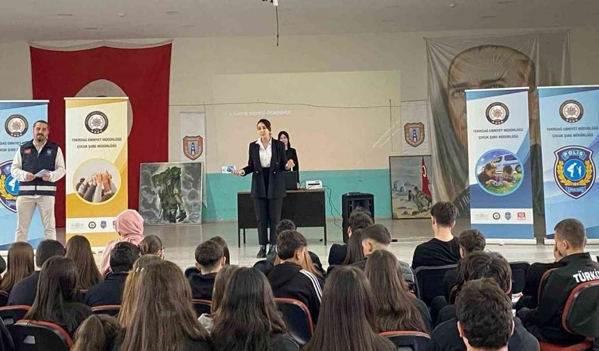 57. Alay Anadolu Lisesi’nde bilinçlendirme eğitimi düzenledi
