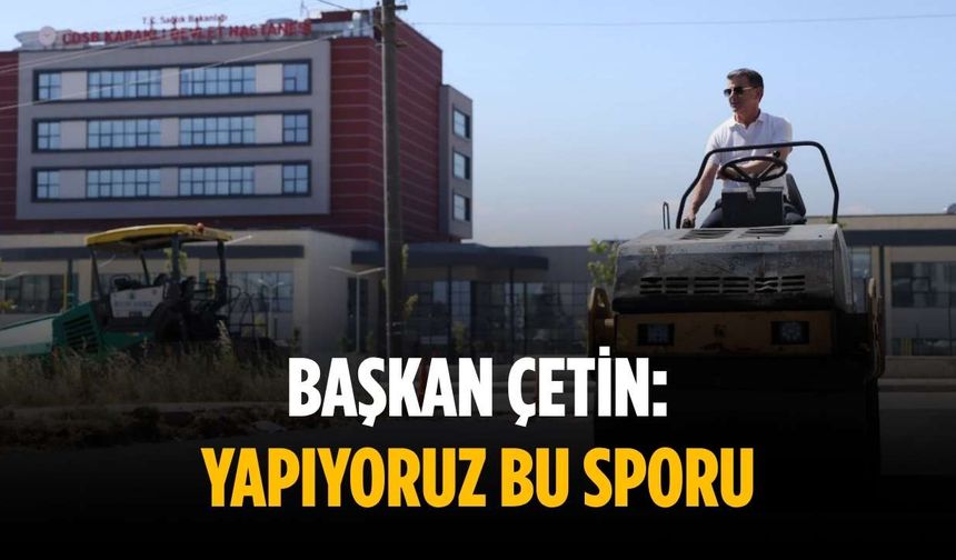 “Yapıyoruz bu sporu”