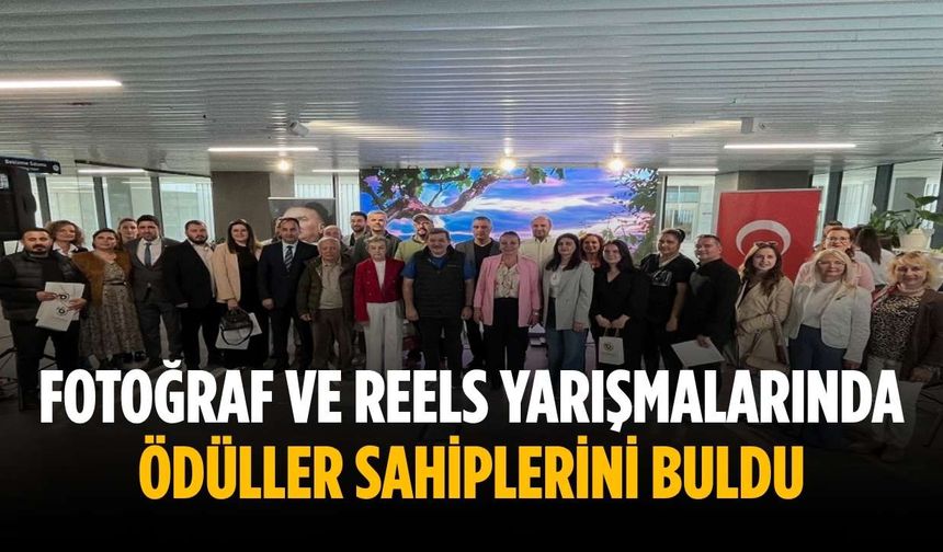 Fotoğraf ve reels yarışmalarında ödüller sahiplerini buldu