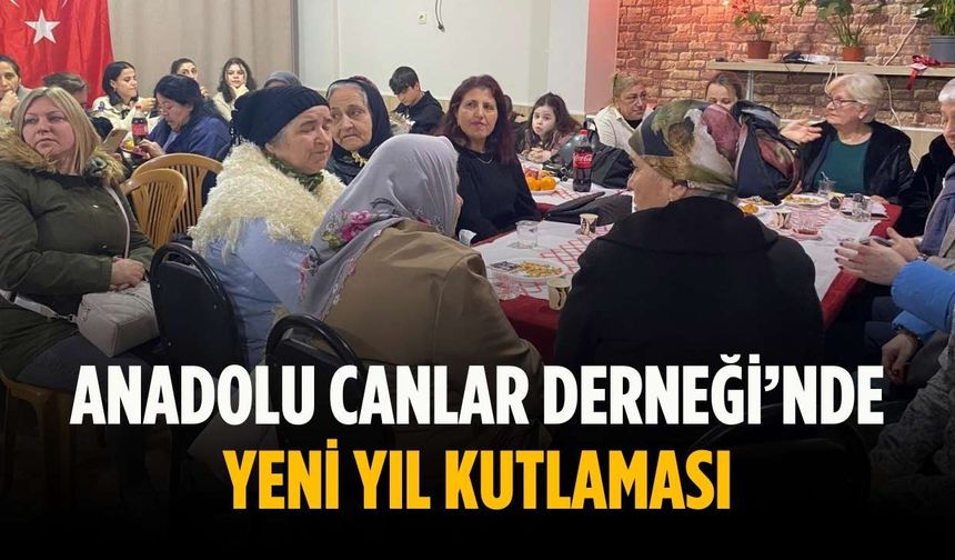 Anadolu Canlar Derneği’nde yeni yıl kutlaması