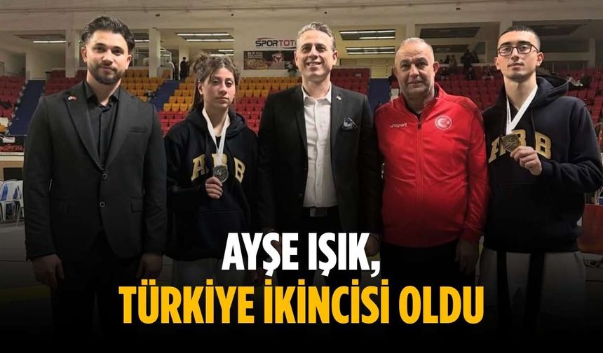 Ayşe Işık, Türkiye ikincisi oldu