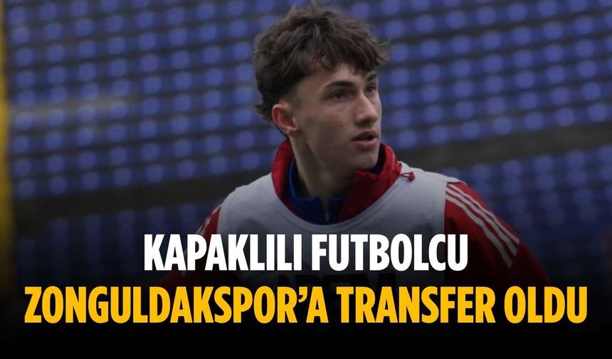 Kapaklılı Futbolcu Zonguldakspor’a transfer oldu