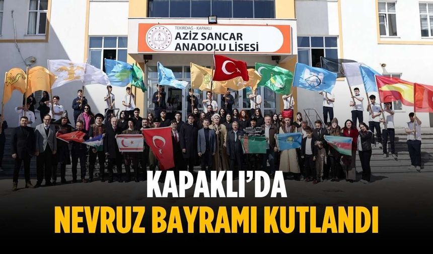 Kapaklı’da Nevruz Bayramı kutlandı
