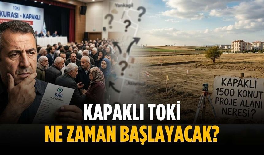 Kapaklı TOKİ ne zaman başlayacak?