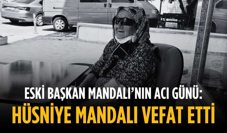 Eski başkan Mandalı'nın acı günü