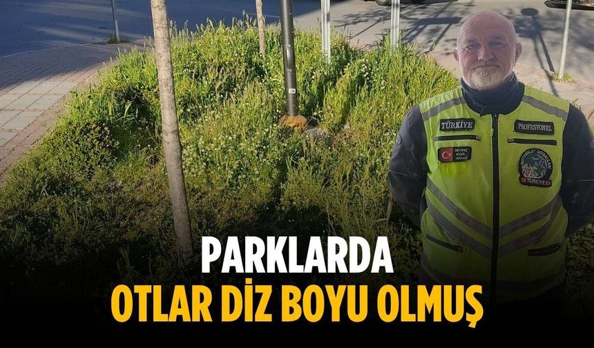 “Parklarda otlar diz boyu olmuş”