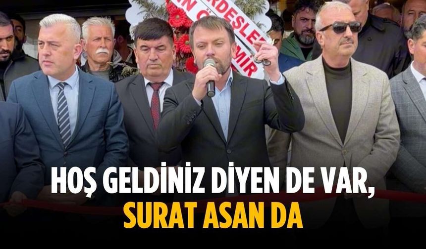“Hoş geldiniz diyen de var, surat asan da”