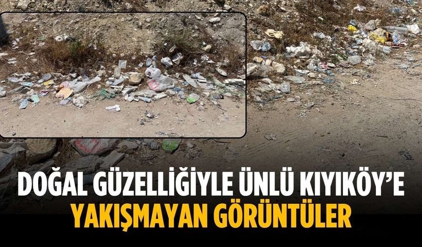 Doğal güzelliğiyle ünlü Kıyıköy’e yakışmayan görüntüler