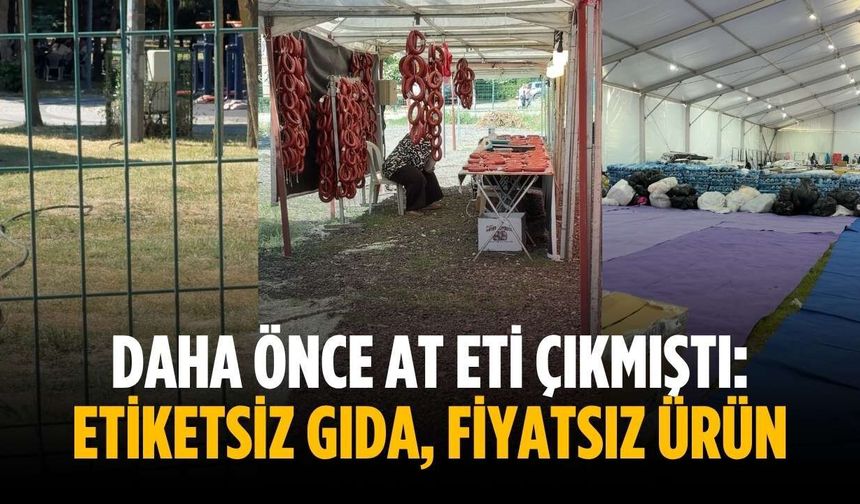 Daha önce at eti çıkmıştı: Etiketsiz gıda, fiyatsız ürün