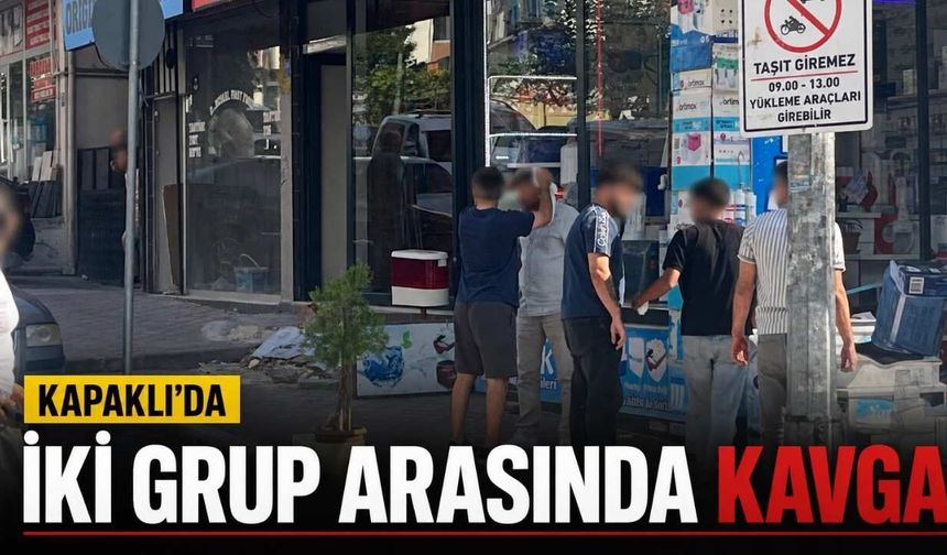 Kapaklı’da komşuların kavgasında kan aktı:
