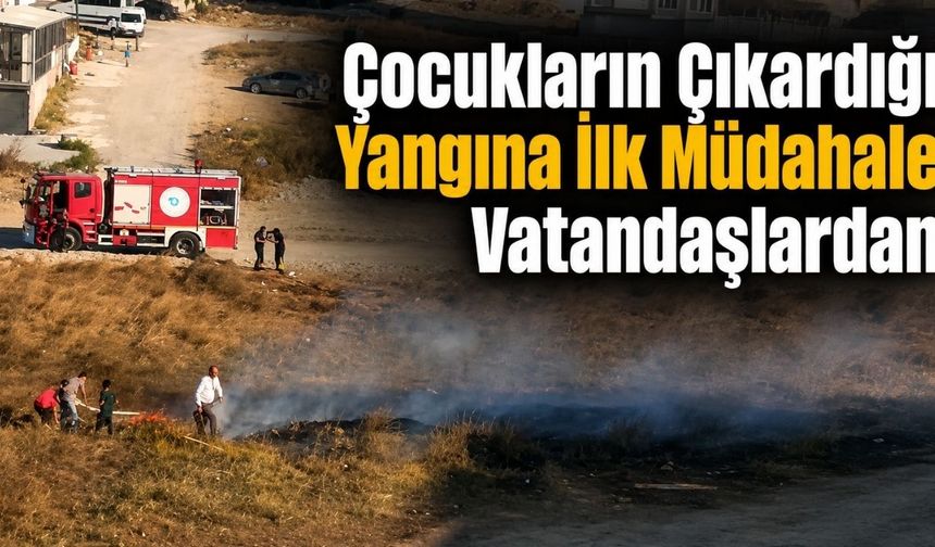 Mevlana Mahallesi’nde yangın paniği