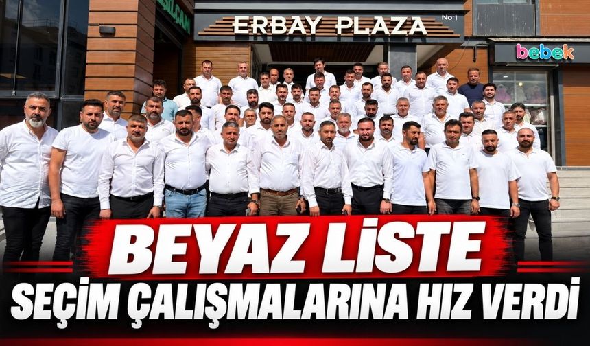 Beyaz Liste Kapaklı’da seçim çalışmalarını hızlandırdı