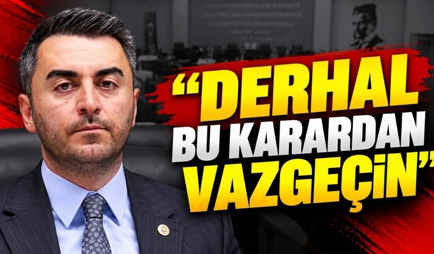 Cem Avşar: Derhal bu karardan vazgeçin