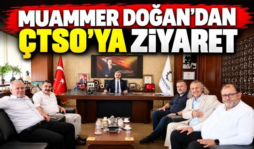 Kapaklı Sanayici ve İş Adamları Derneği'nden Çetin'e ziyaret