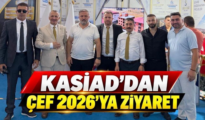 Kapaklı Sanayici ve İş Adamları Derneği’nden ÇEF 2026’ya ziyaret