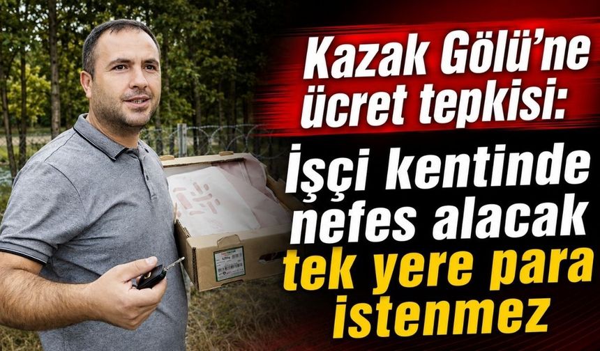 İşçi kentinde nefes alacak tek yere para istenmez