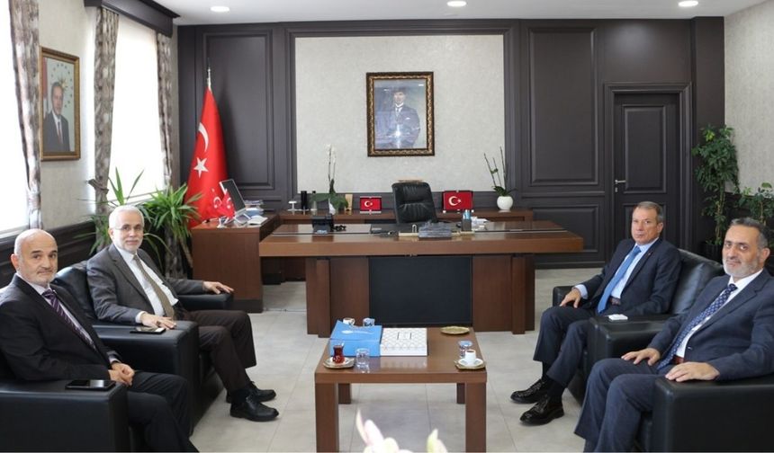 İl Müftüsü Bilgiç’ten Kaymakam Gürdal’a ziyaret