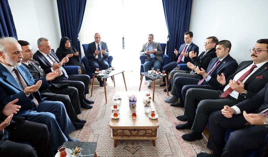 Şehit Ziyar Koparan’ın ailesine taziye ziyareti