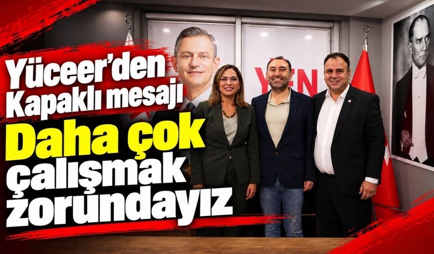 Yüceer: Kapaklı çok hızlı büyüyor, daha çok çalışmak zorundayız
