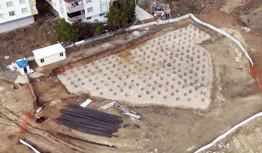Cem Evi Projesi’nde radye temel betonu döküldü