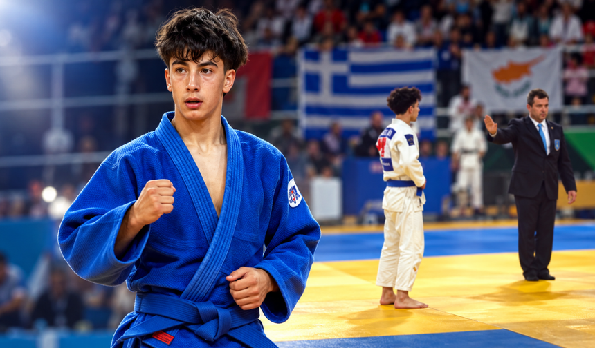 Milli Sporcu Hamza Ayan Fransa’da altın madalya kazandı