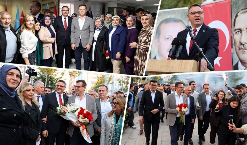 Vahap Akay'dan AK Parti Çerkezköy İlçe Teşkilatı’na ziyaret