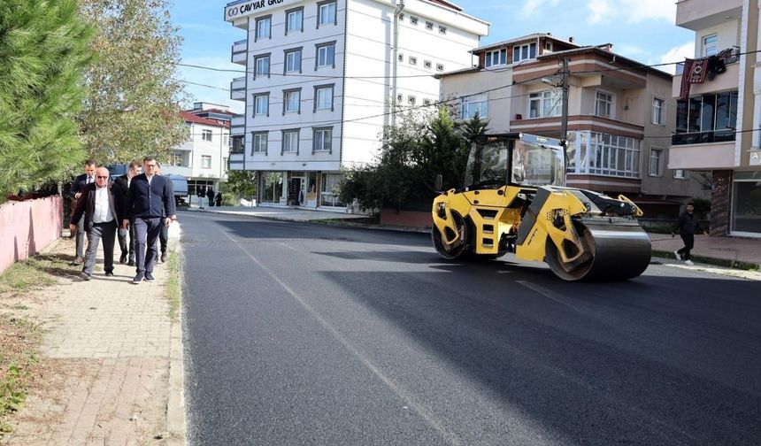 Bağlık Mahallesi’nde üç sokak asfaltlanıyor