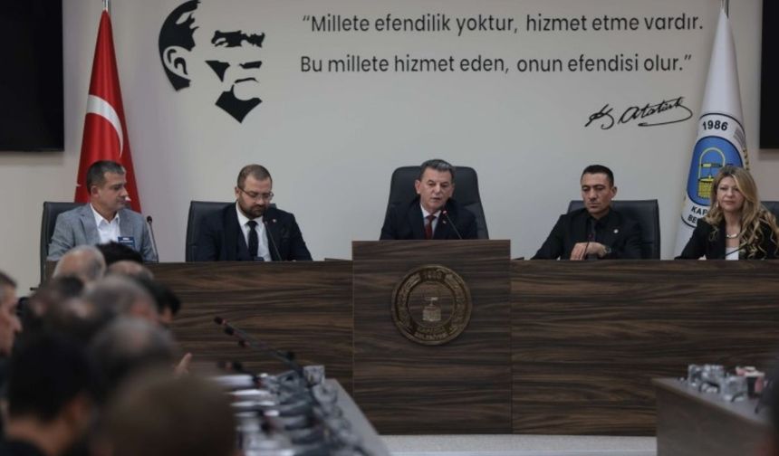 Kapaklı Belediye Meclisi Ekim Ayı Toplantısının ilk oturumu yapıldı
