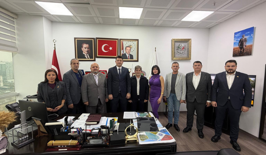 Tekirdağ Gazeteciler Derneği’nden üniversite ve belediyeye ziyaret