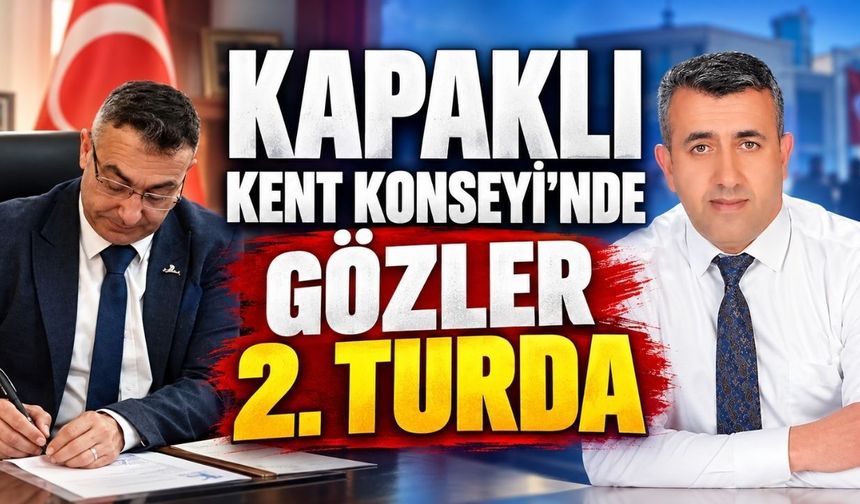Olaylı geçen Kapaklı Kent Konseyi seçiminde gözler ikinci turda