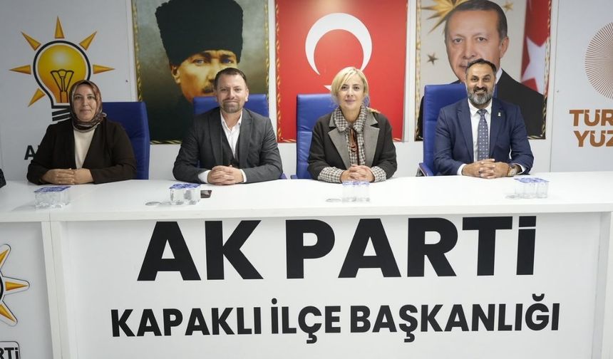 AK Parti MKYK Üyesi Şebnem Koçakelçi Elgörmüş’ten Kapaklı’ya ziyaret