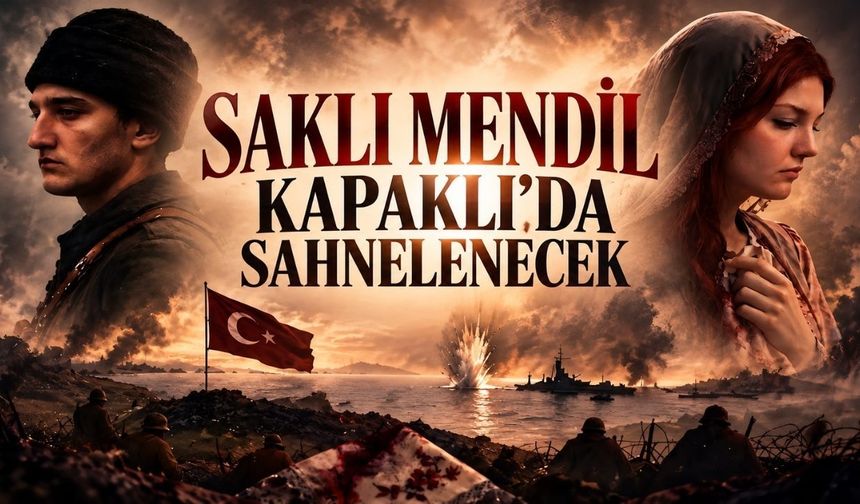 Çanakkale’de yaşanan aşk hikâyesi Kapaklı’da sahneye taşınıyor