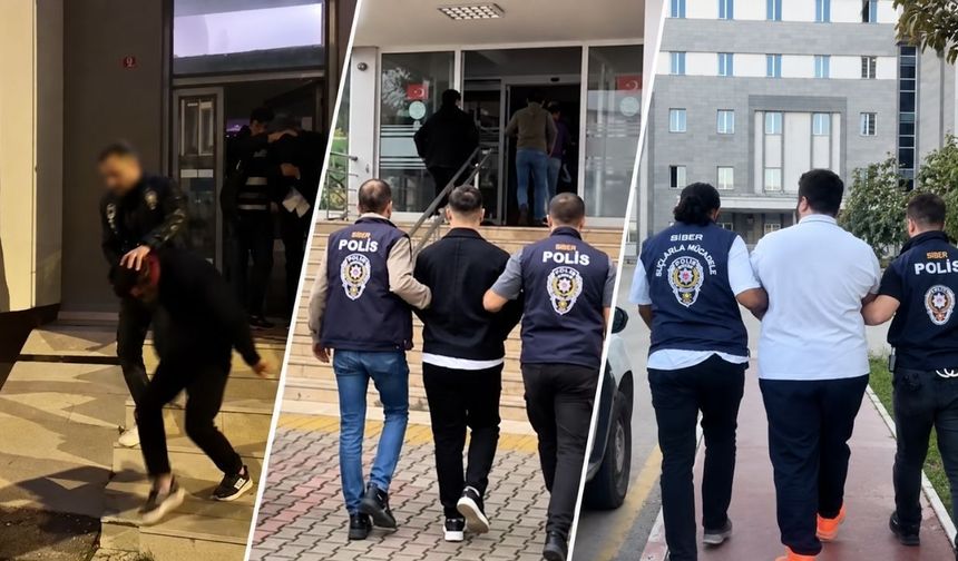 61 ilde kapsamlı siber operasyon: 547 gözaltı