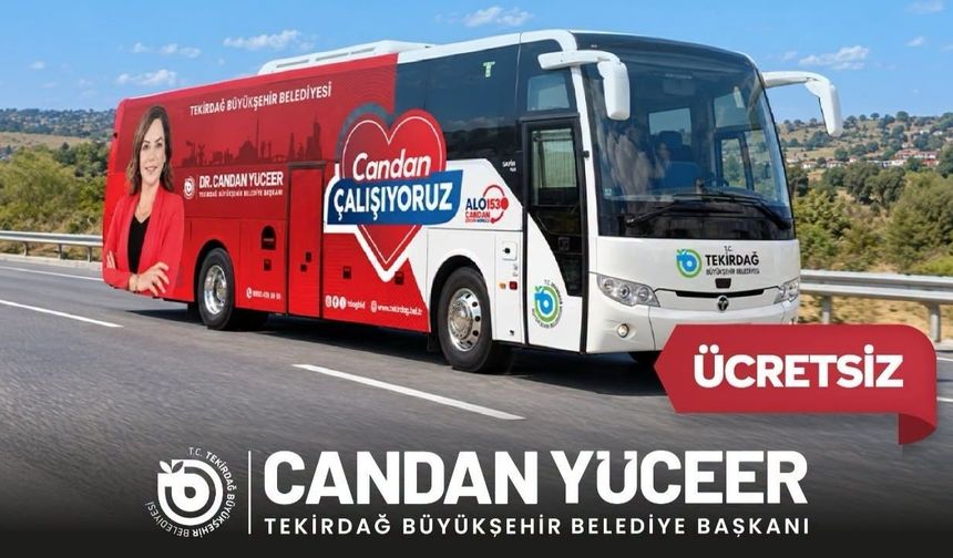 Tekirdağ'ın güzelliklerini keşfetmek isteyenlere ücretsiz gezi fırsatı