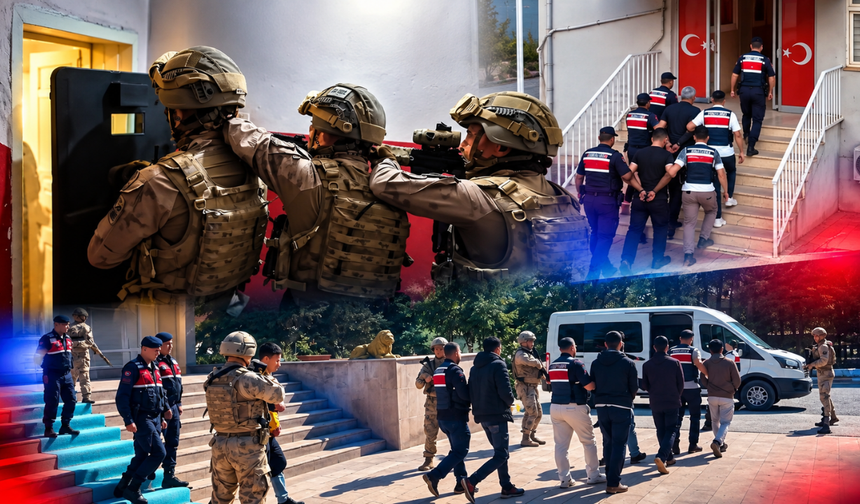 22 ilde eş zamanlı DEAŞ operasyonu