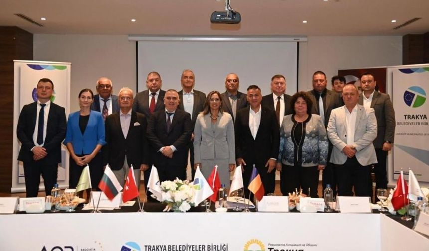 Tekirdağ'da sınır ötesi yerel yönetim zirvesi gerçekleştirildi