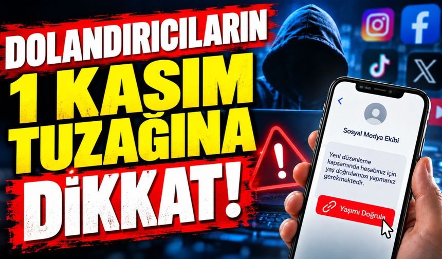 Dolandırıcıların 1 Kasım tuzağına dikkat!