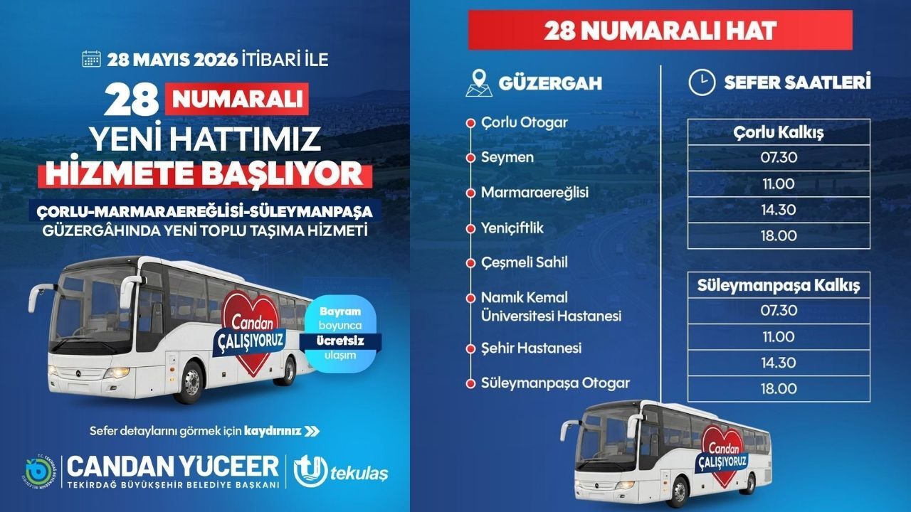 Tekirdag 28 Nolu Hatti