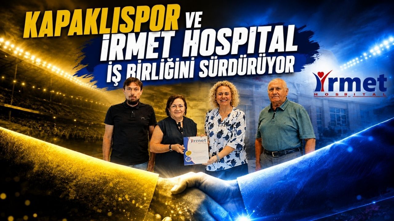 Kapaklıspor ve İrmet Hospital iş birliğini sürdürüyor