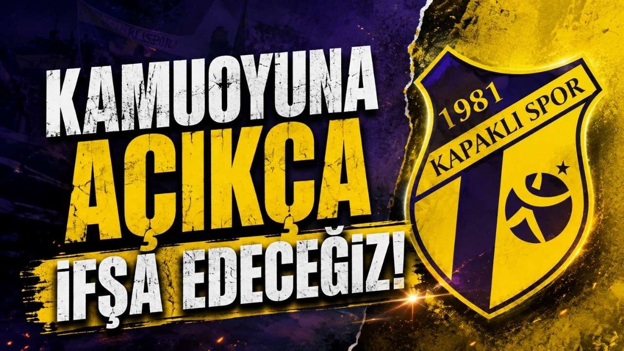 “Kamuoyuna açıkça ifşa edeceğiz”