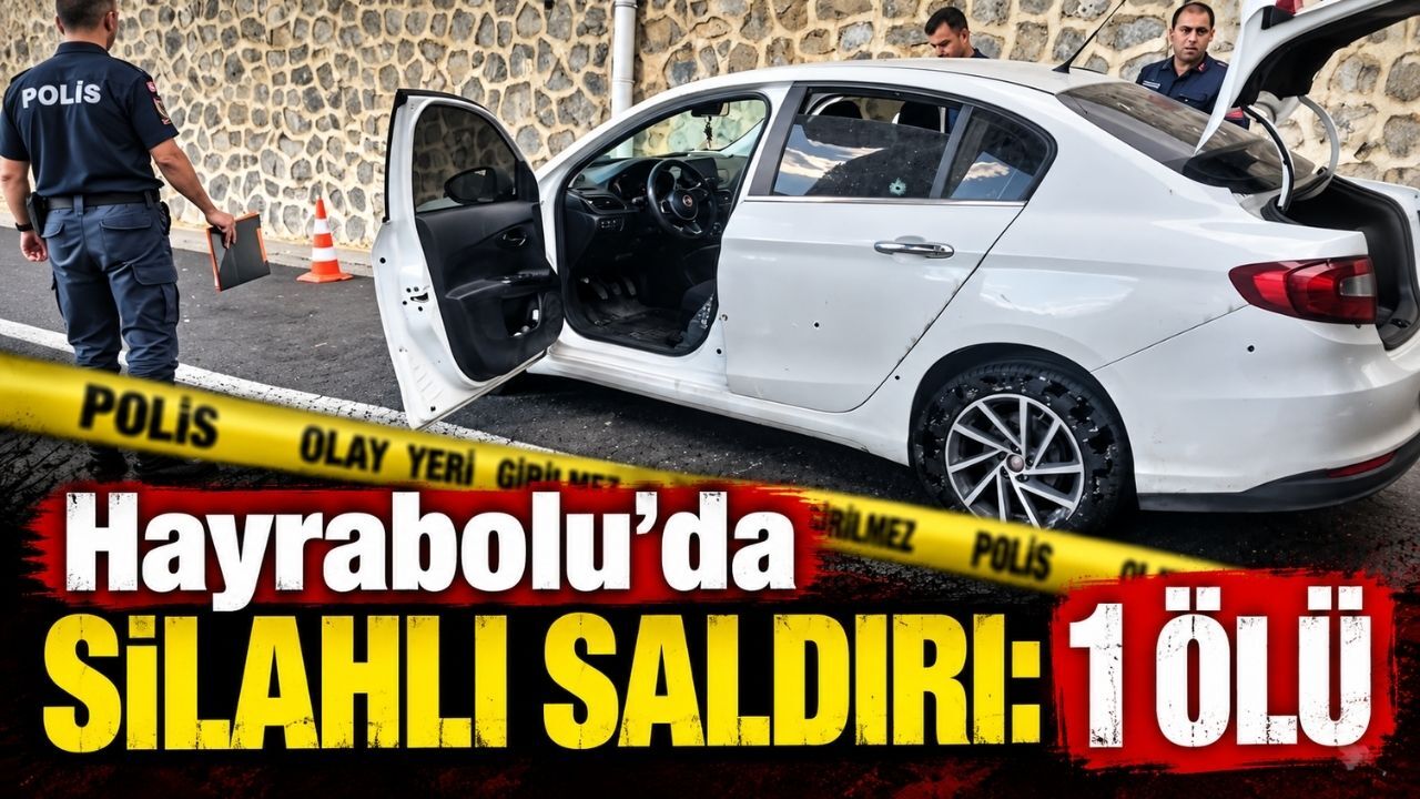 Hayrabolu’da silahlı saldırı: 1 ölü