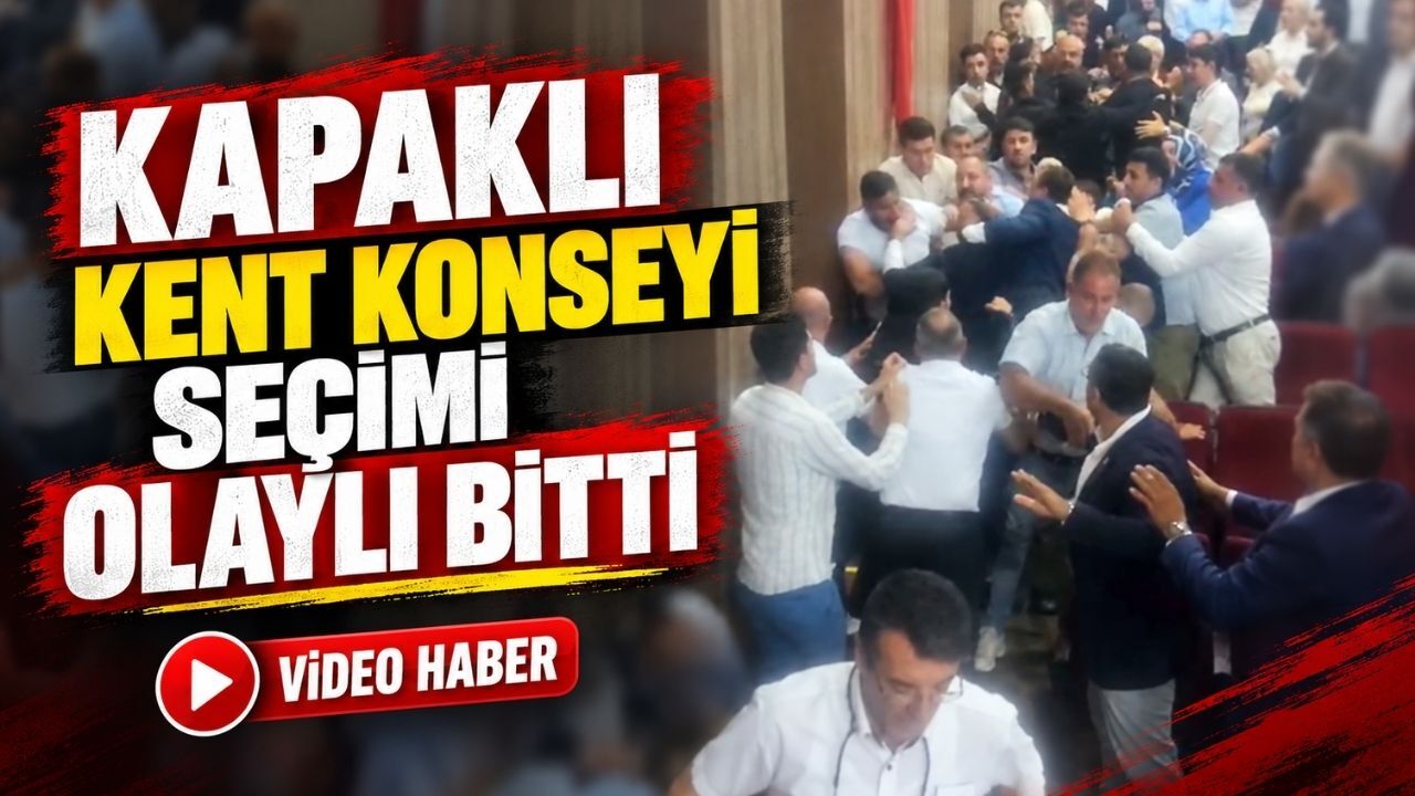 Kapaklı Kent Konseyi seçimi olaylı bitti