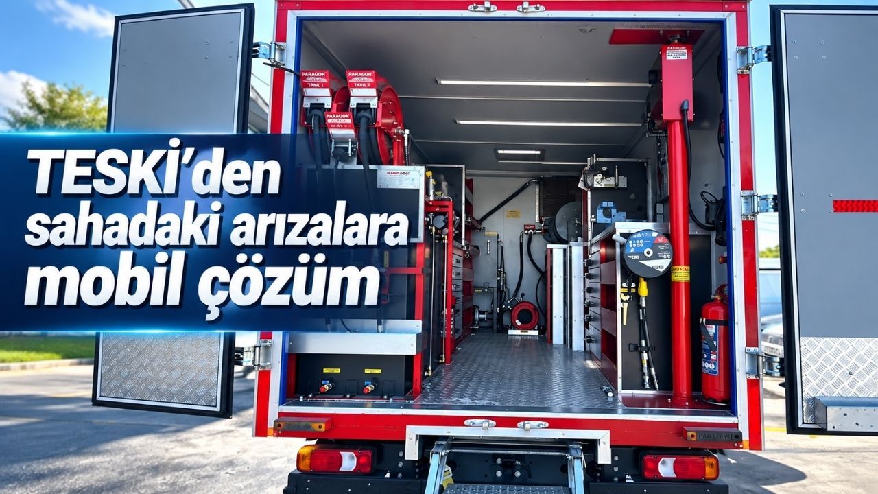 TESKİ’den sahadaki arızalara mobil çözüm